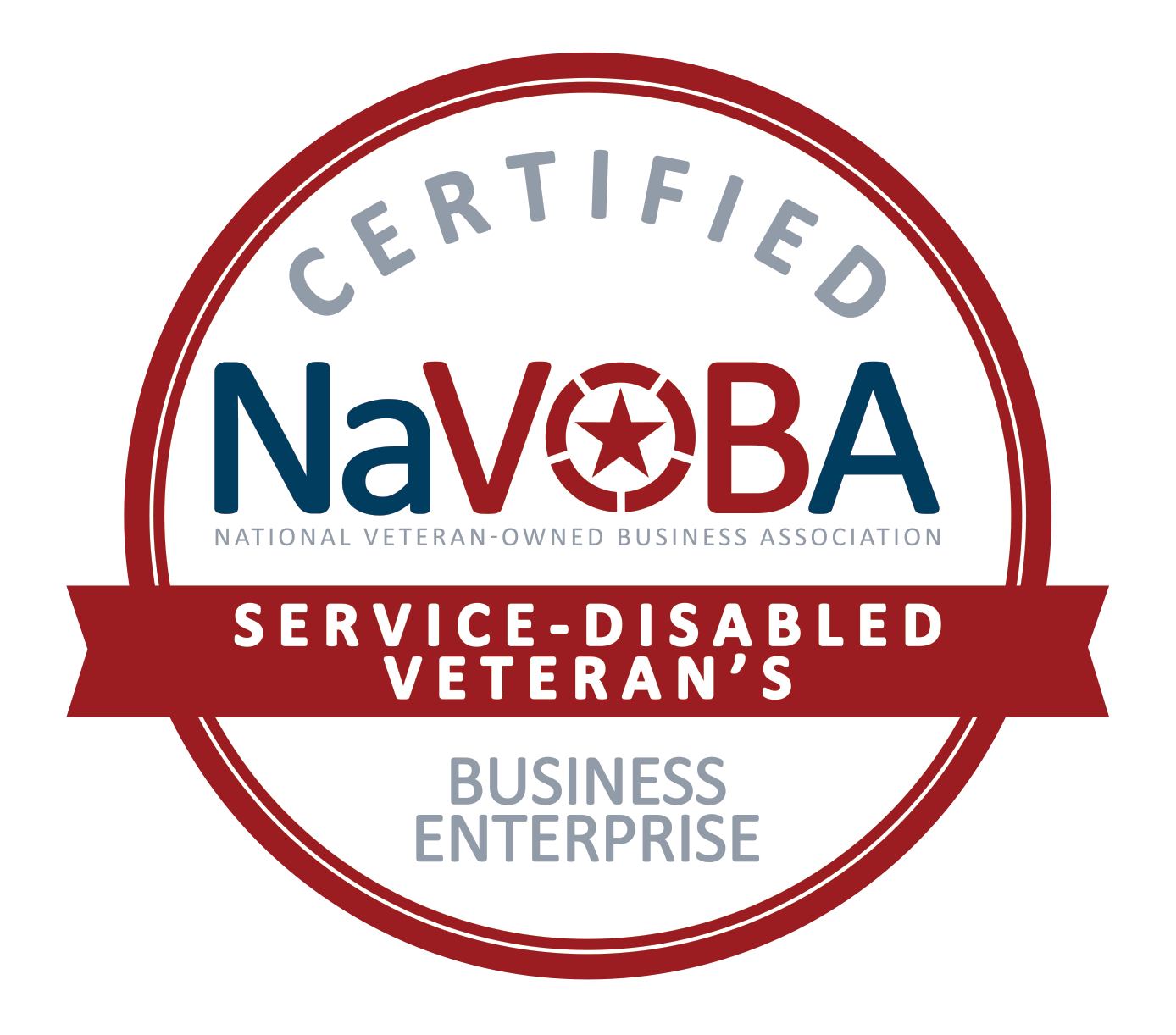 NaVOBA Certified Service-Disabled Veteran-Owned Business Enterprise